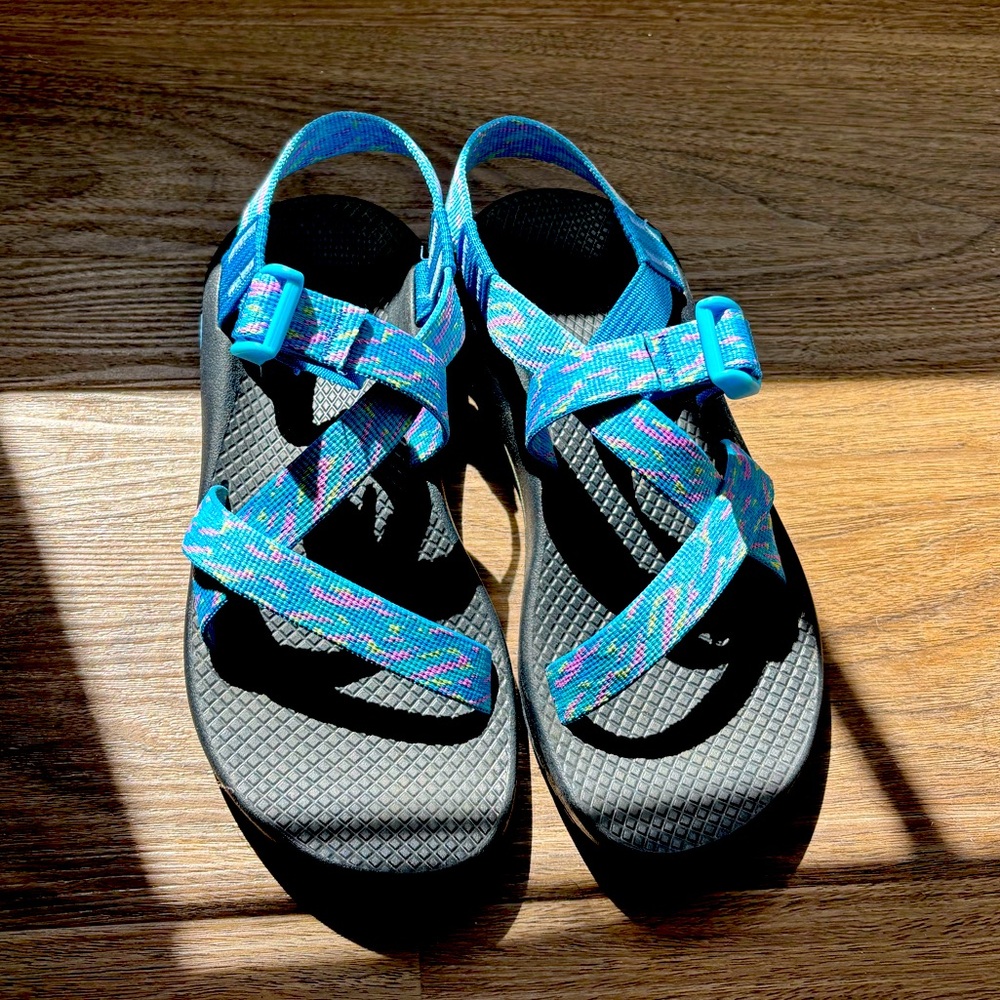 Chaco Z/1 classic sandals size in light blue size W7